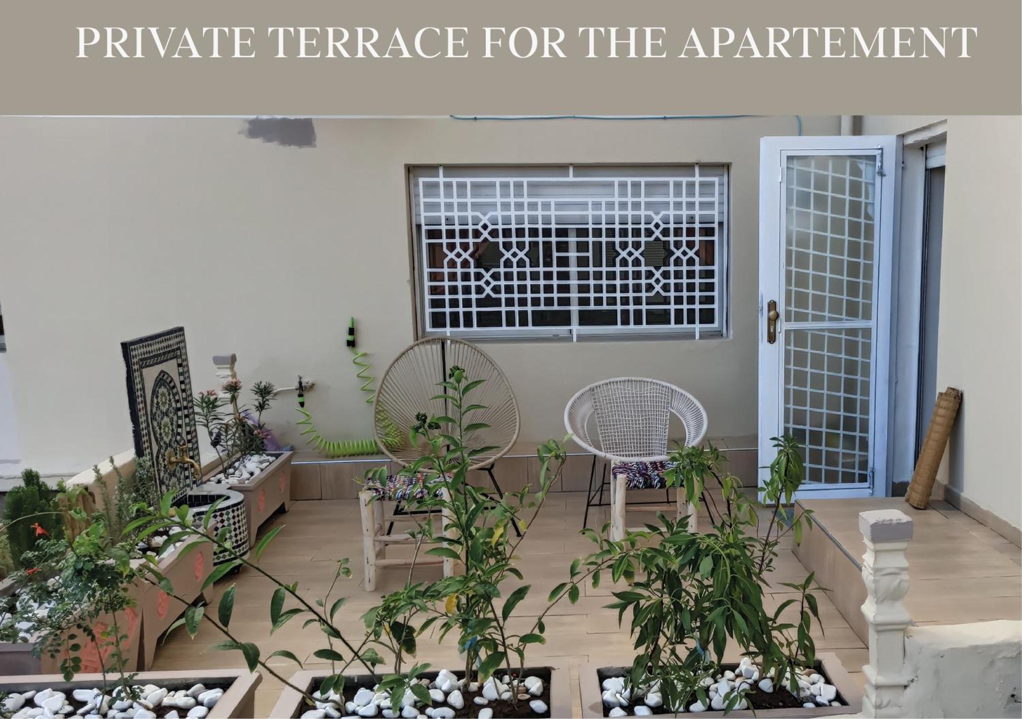 Appartement Julia Au Centre Ville Agadir Dans Residence Borj Dalat Eksteriør billede