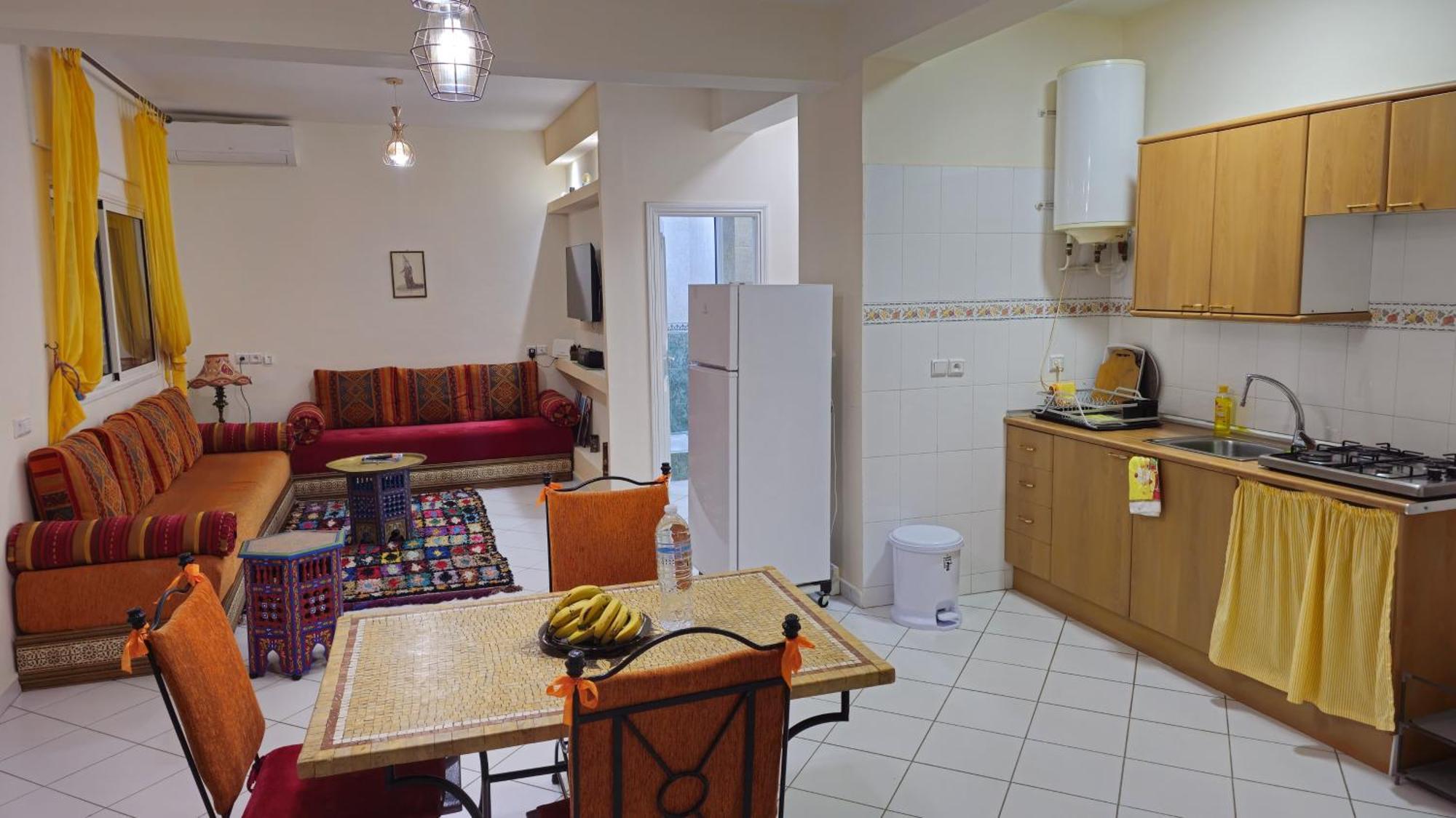 Appartement Julia Au Centre Ville Agadir Dans Residence Borj Dalat Eksteriør billede